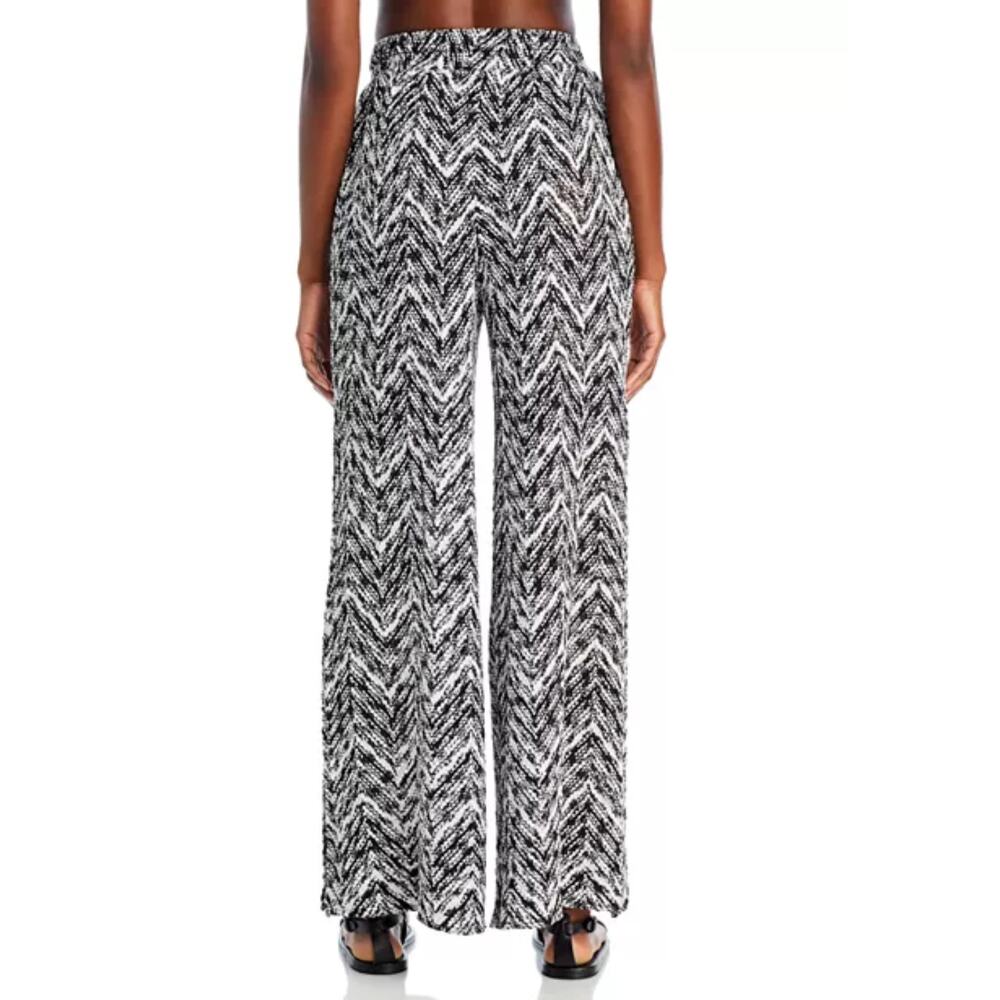Ramy Brook Taytum Space Dye Chevron Knit Swim Cover Up Pants Size Large - Picture 4 of 12